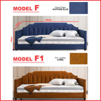 Kaelle Series Daybed with Trundle or Drawer - With Mattress Option