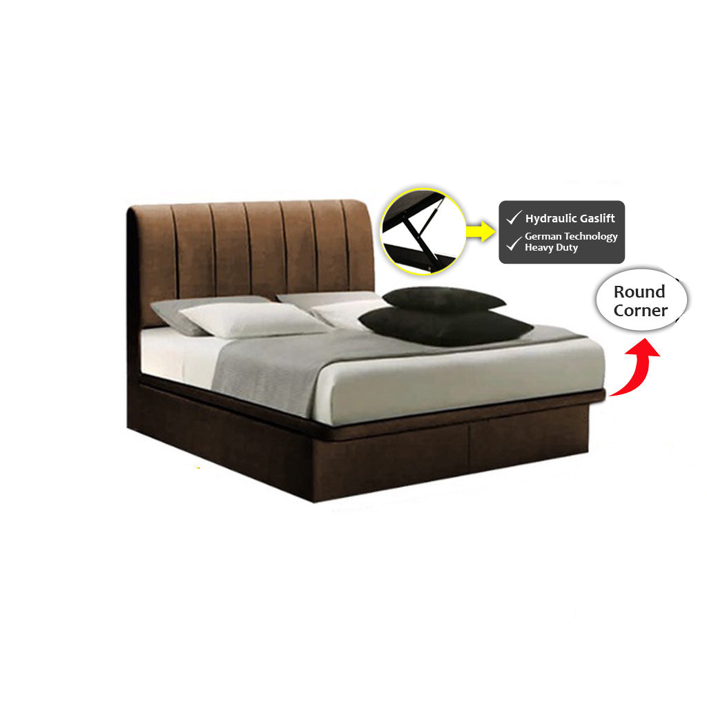 Adele SBD 16" Storage Bed Frame In 3 Colors w/ Mattress Option