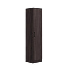Britain Series 1/2/3/4/5 Doors Tall Wardrobe with Drawers and Top Cabinet in Black Walnut