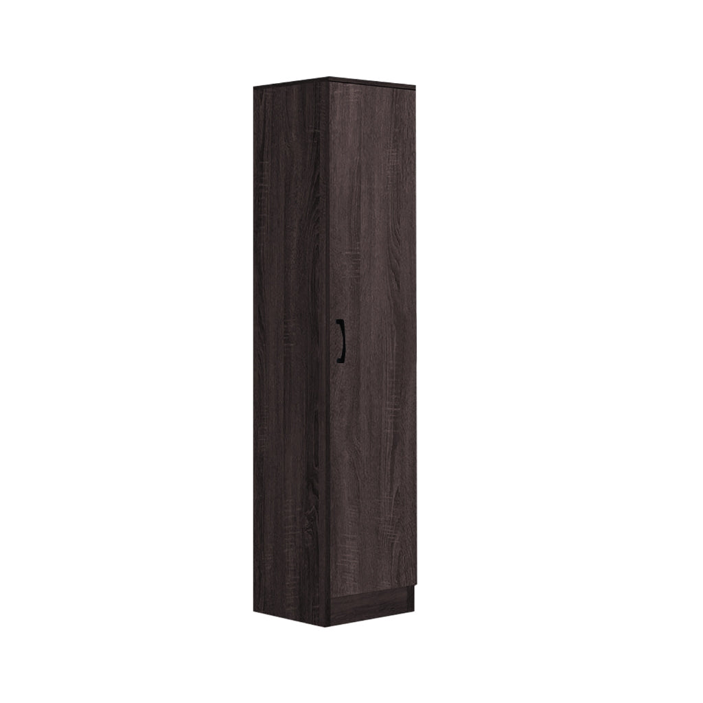 Britain Series 1/2/3/4/5 Doors Tall Wardrobe with Drawers and Top Cabinet in Black Walnut