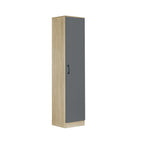 Florence Series 1/2/3/4/5 Doors Tall Wardrobe with Drawers and Top Cabinet in Natural