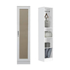 CROATIA Series 1/2/3/4/5 Doors Wardrobe Rattan Design with Drawers and Top Cabinet