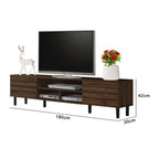 Thalia Series 10 Premium TV Console with Compartment/Drawer Storage