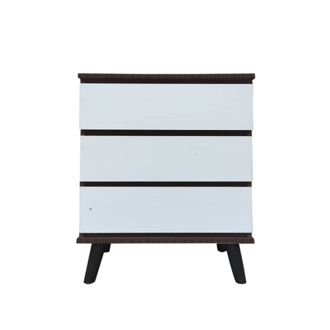 Image of Pachuca Series 1 Premium Chest of 3 Drawers Collection Full Laminated Back Panel in 6 Colours