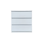 Ganon Series 2 Premium Chest of 3/4 Drawers Collection Full Laminated Back Panel in 6 Colours