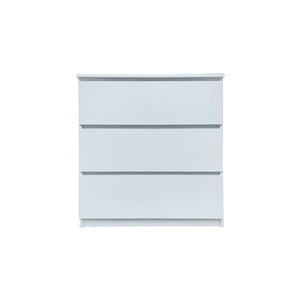 Ganon Series 2 Premium Chest of 3/4 Drawers Collection Full Laminated Back Panel in 6 Colours