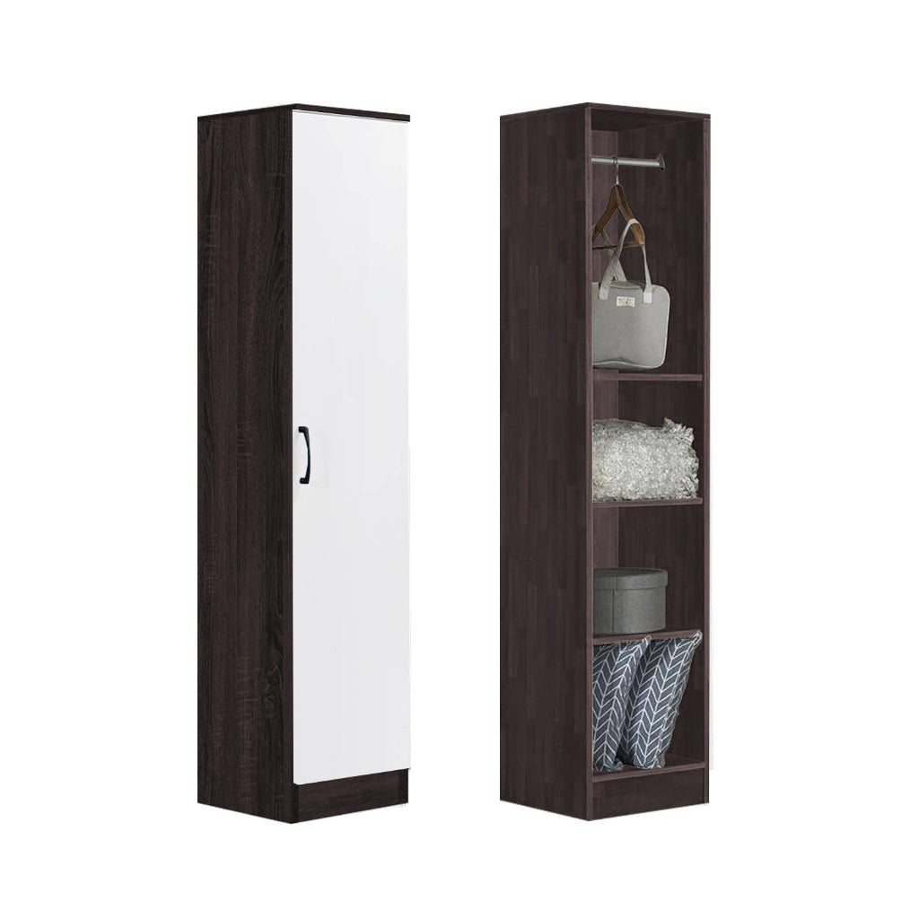 BERLIN Series 1/2/3/4/5 Doors Tall Wardrobe with Drawers and Top Cabinet in 6 Colours