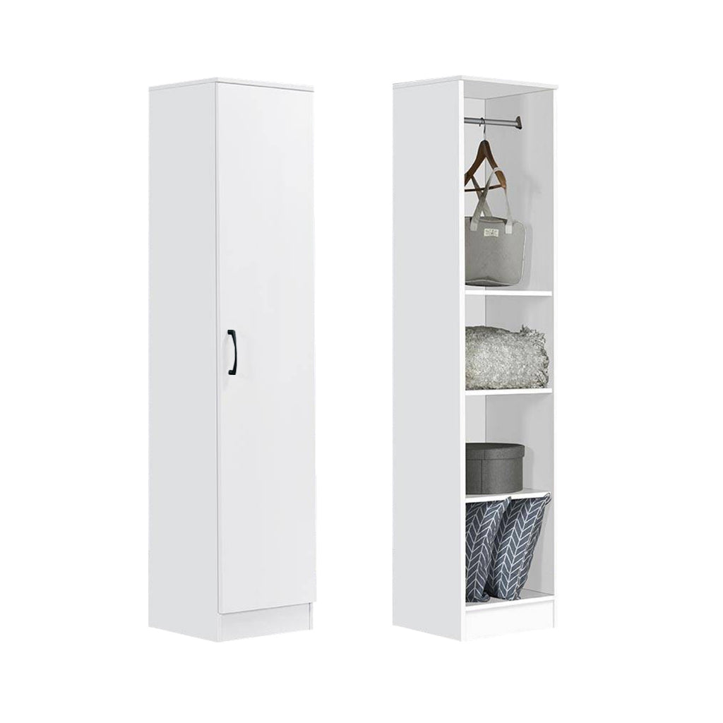 BERLIN Series 1/2/3/4/5 Doors Tall Wardrobe with Drawers and Top Cabinet in 6 Colours