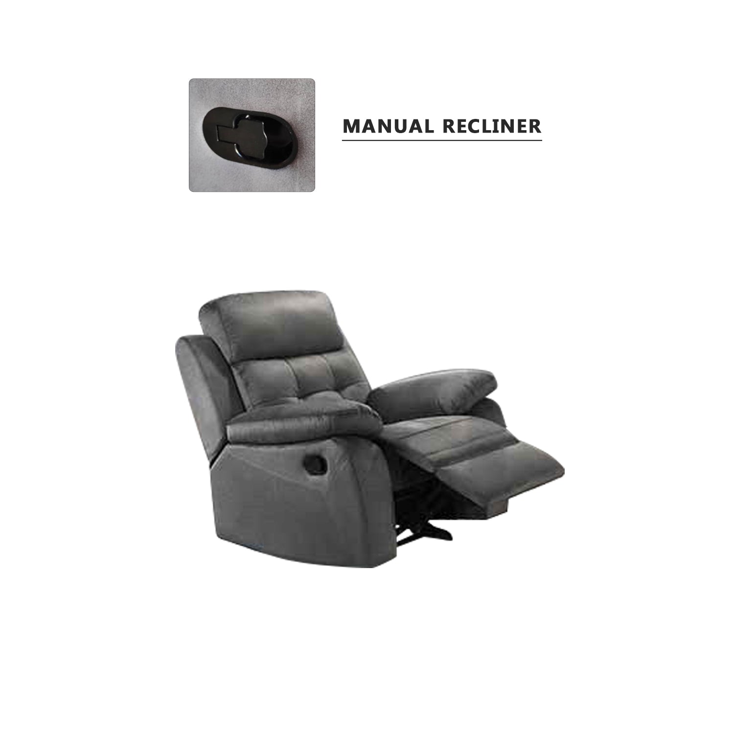 Itzel 1/2/3-Seater PetFriendly Scratch-Resistant Sofa All Seat Manual/Electric Recliner