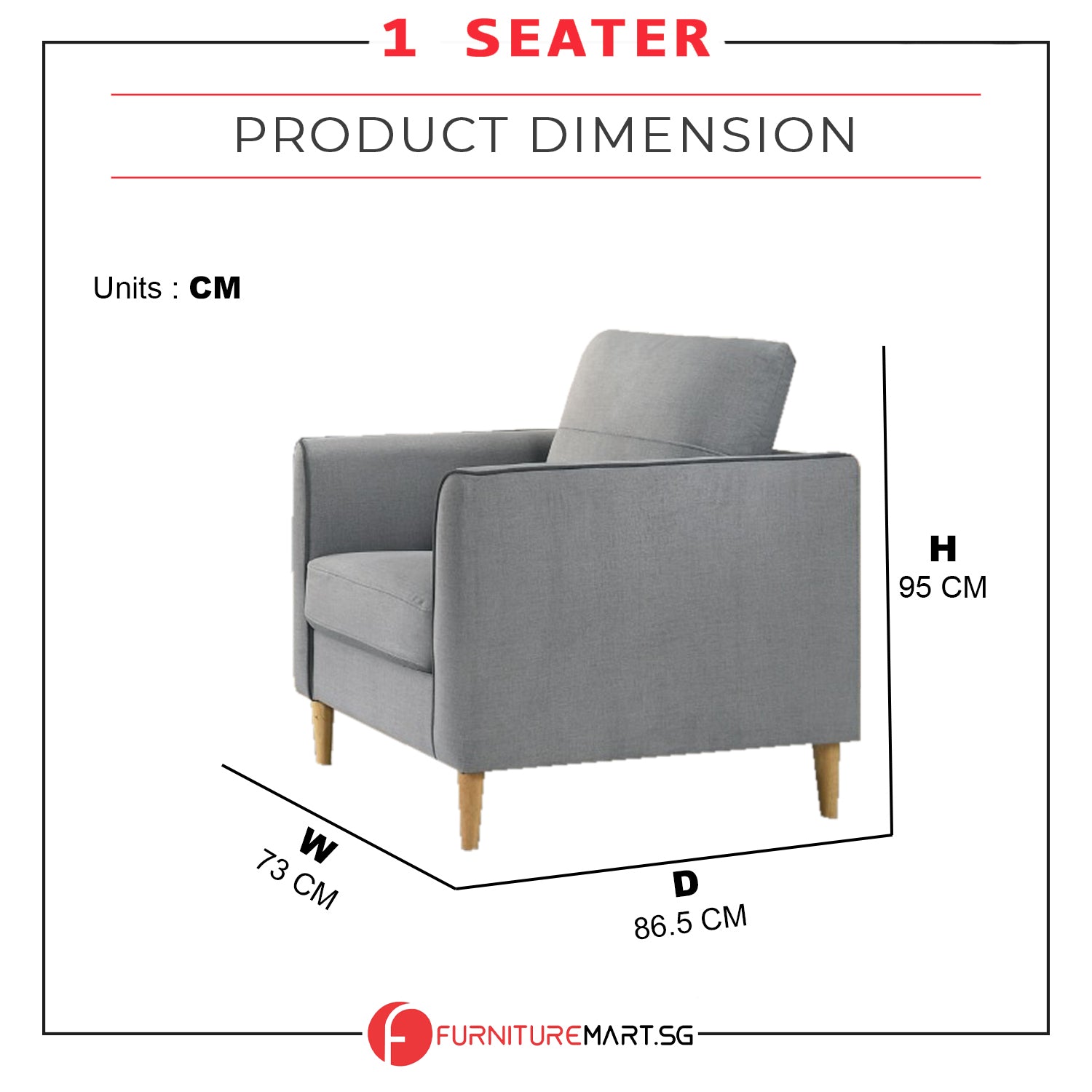 Helo Pet Friendly 1-Seater/2-Seater/3-Seater Sofa Set in 2 Colour Available