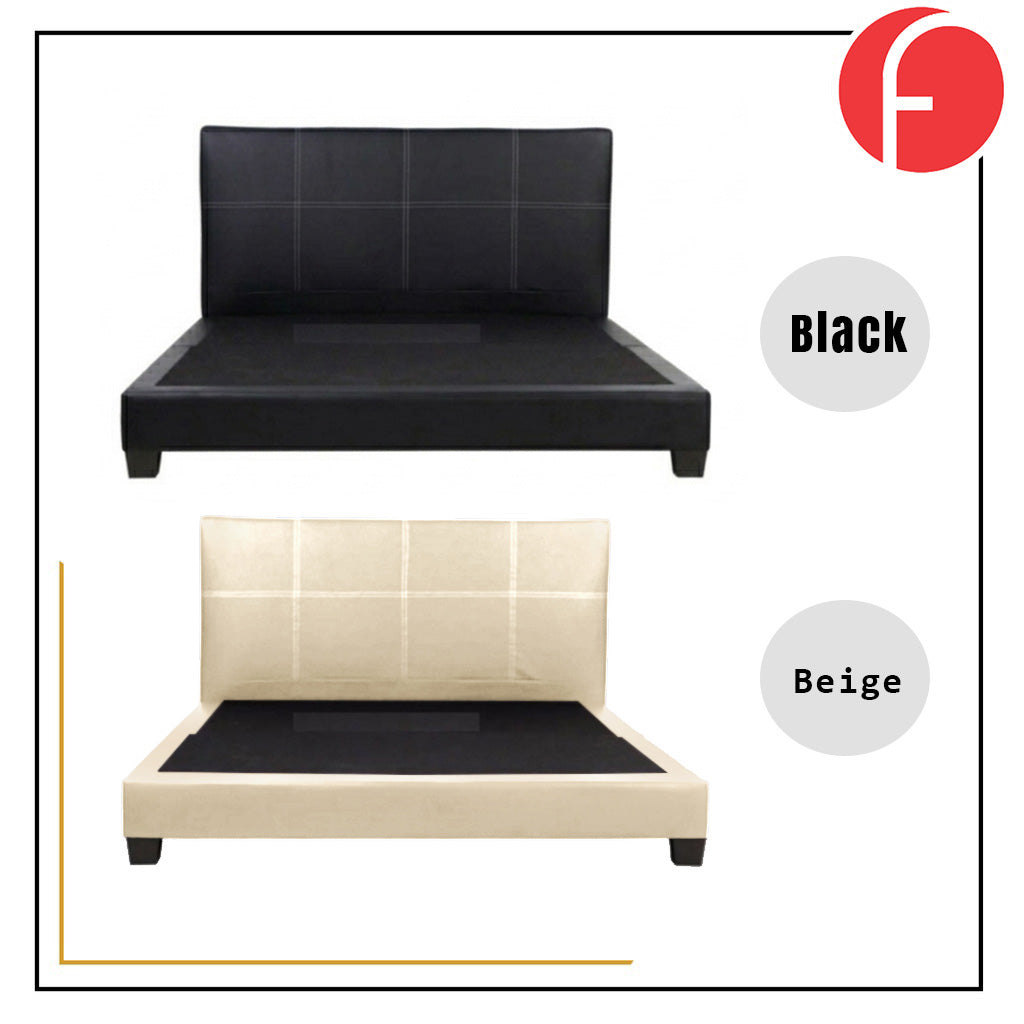 Chloe Series 1 Divan Bed Frames Black In Single, Super Single, Queen, and King Size