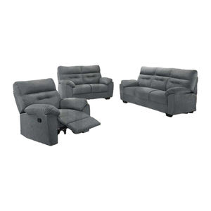 Kevin Recliner Sofa in 34 Colour - w/ PetFriendly Fabric/Leather