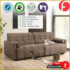Oriana 4-Seater Sofa Durable Scratch-Resist Material w/ PetFriendly Option