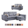 Alyssa Series Fabric 1/2/3/ L-Shape Sofa In 8 Colours