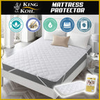 King Koil Mattress Protector Hypoallergenic Mattress Topper with Elastic Band - All Size