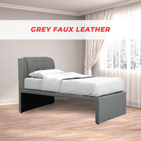 Neeka Single / Super Single/Queen Bed Frame w/ Mattress Option - 4 Available Colours