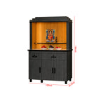 Hindu Altar Table Cabinet Offering Altar Shrine - Model A16