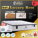 King Koil Luxury REST 13.5" Mattress Luxury Hotel Collection 3.0 - w/ Pillow - All Sizes