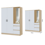 Toluca Bedroom Set Series 4 Includes Wardrobe/Bed Frame/Mattress In Single And Super Single Size.Free Installation