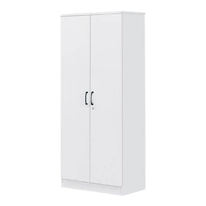 Cyprus Series 2 Door Wardrobe in Full White Colour