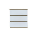 Ganon Series 2 Premium Chest of 3/4 Drawers Collection Full Laminated Back Panel in 6 Colours