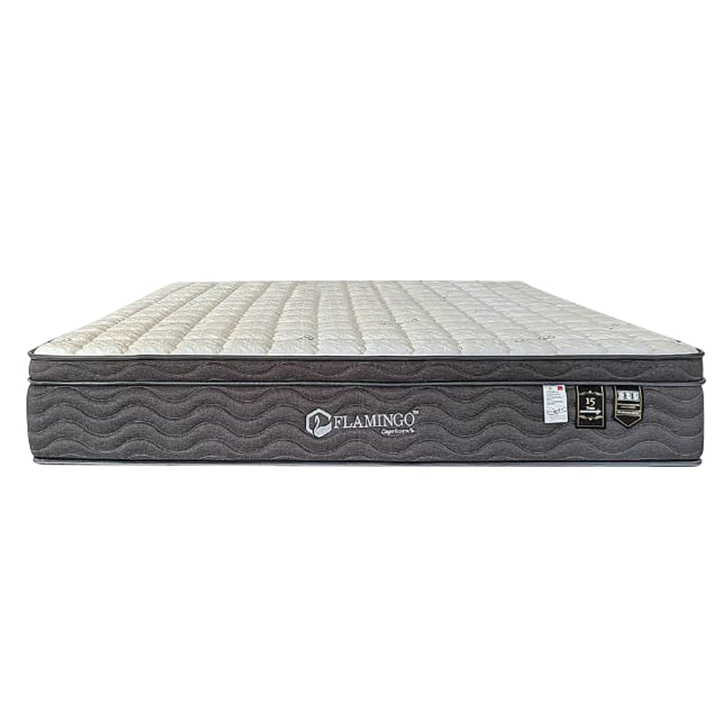 Flamingo 12" Queen Size Mattress HEIQ Anti-Bacteria Pocket Spring Mattress