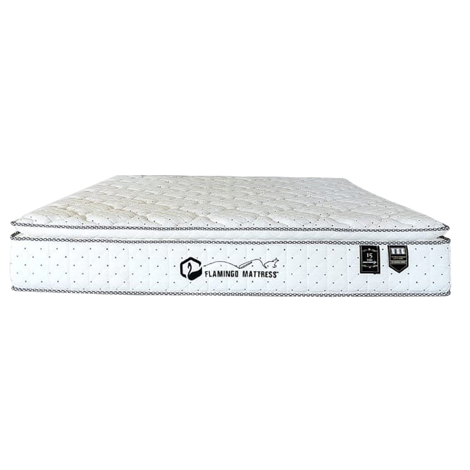 Flamingo 12" Queen Size Mattress HEIQ Anti-Bacteria Pocket Spring Mattress