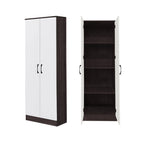 BERLIN Series 1/2/3/4/5 Doors Tall Wardrobe with Drawers and Top Cabinet in 6 Colours