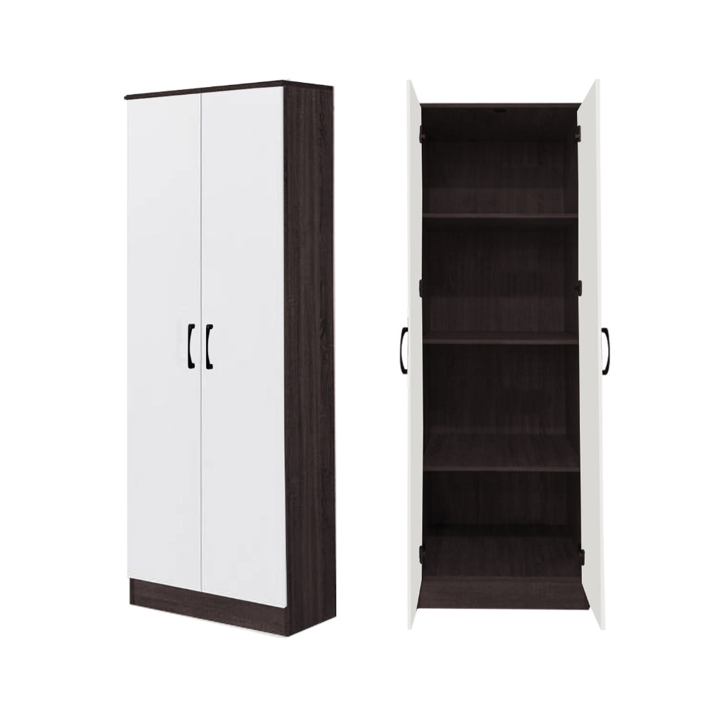 BERLIN Series 1/2/3/4/5 Doors Tall Wardrobe with Drawers and Top Cabinet in 6 Colours