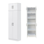 BERLIN Series 1/2/3/4/5 Doors Tall Wardrobe with Drawers and Top Cabinet in 6 Colours