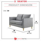 Helo Pet Friendly 1-Seater/2-Seater/3-Seater Sofa Set in 2 Colour Available