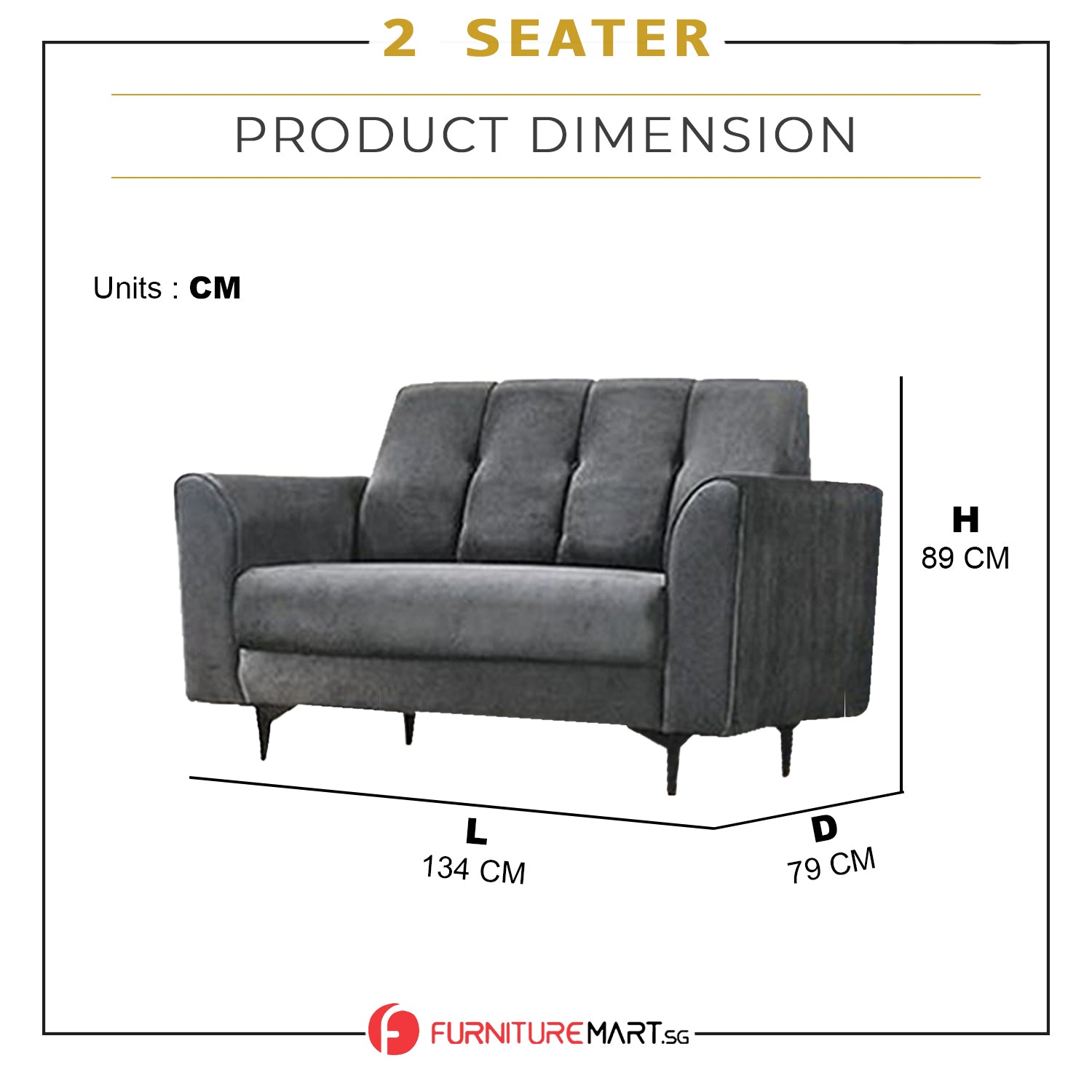 Cassia Pet Friendly 2-Seaters/3-Seaters Sofa Set in 16 Colour Available