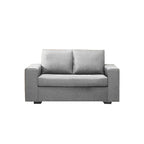 Argie 3-Seater L-Shaped Sofa with Stool High Density Foam w/ PetFriendly Options