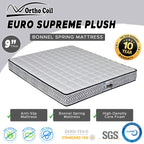 Ortho Coil 9"/11" Bonnel Spring Mattress Euro Supreme & Hotel Premier - All Sizes