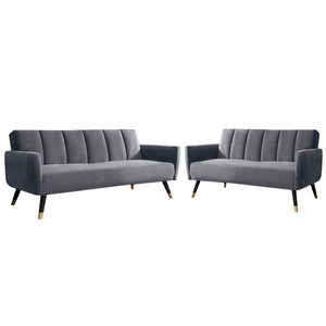 Geoff 2-Seater/3-Seater Luxury Sofa - w/ PetFriendly Scratch-resistant Option