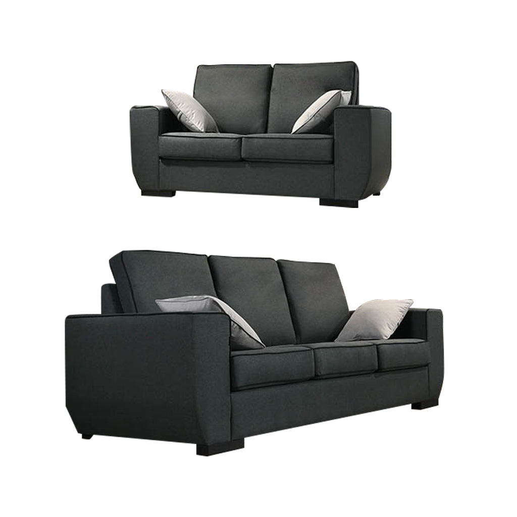 Perez Series Fabric/Leather / PetFriendly Fabric 1/2/3/ L-Shape Sofa