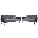 Geoff 2-Seater/3-Seater Luxury Sofa - w/ PetFriendly Scratch-resistant Option
