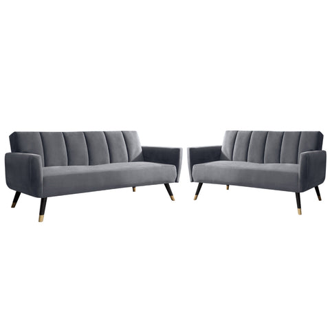 Image of Geoff 2-Seater/3-Seater Luxury Sofa - w/ PetFriendly Scratch-resistant Option