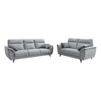 Apollo Series High Back 2/3-Seater Sofa Pocket Spring-47 Colour - w/ PetFriendly Option