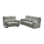 Sandy 1/2/3 Recliner Seater Sofa in 34 Colour - w/ PetFriendly Fabric/Leather