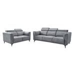 Edriel 2/3-Seater L-Shaped Sofa Scratch-Proof Upholstered Pet-Friendly in 50 Colors