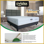MyLatex ANSON 10" Natural Latex Mattress, Coconut Fibre, Cooling Silk Fabric - All Sizes