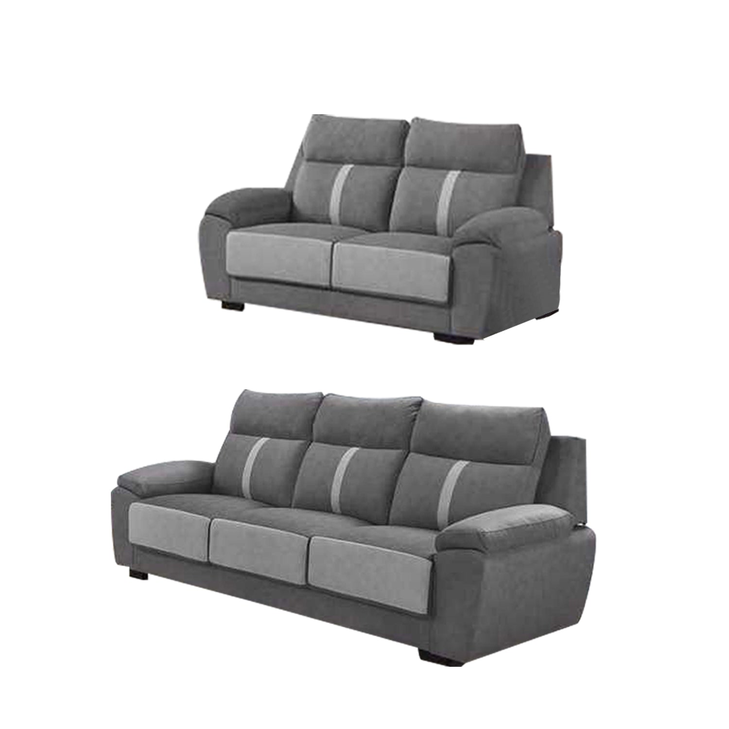 Cormac 1/2/3-Seater High Back Sofa 47 Colour - w/ PetFriendly Fabric/Leather Option