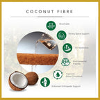 Honey Natural Zen 7" Coconut Fibre Mattress -All Sizes Available