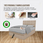 Felyx 16" Depth Storage Bedframe w/ Mattress and PetFriendly Option - All Sizes