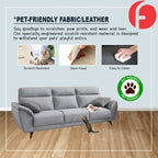 Apollo Series High Back 2/3-Seater Sofa Pocket Spring-47 Colour - w/ PetFriendly Option