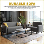 Heman 2-Seater/3-Seater Modern Sofa - w/ PetFriendly Scratchproof Option