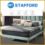 Honey Stafford 10" Graphene Series Memory Foam Anti-Static Mattress - All Sizes