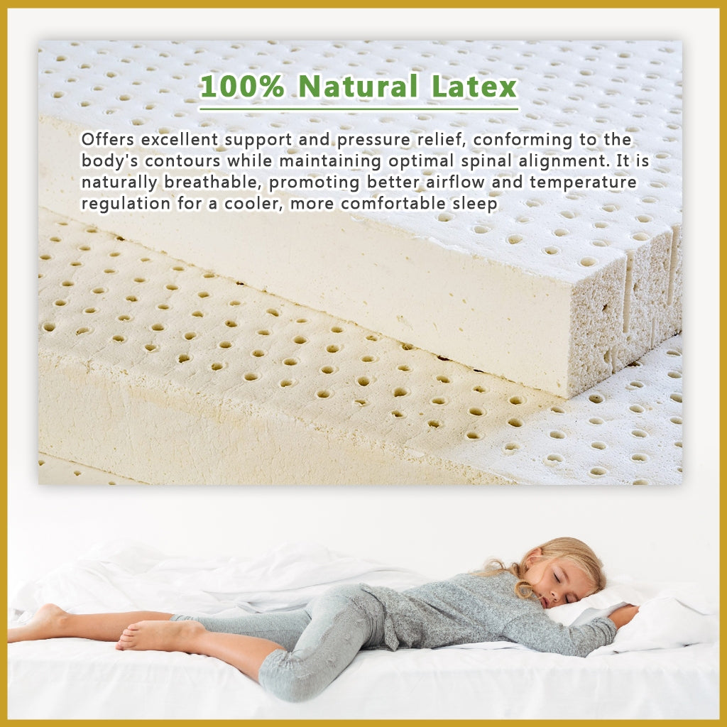 Therapedic Spinal Feel 14" Mattress Pocketed Spring w/ Natural Latex- All Sizes