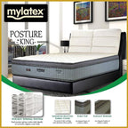 MyLatex Posture King 12" Pocketed Spring Mattress Natural Latex - All Sizes Available